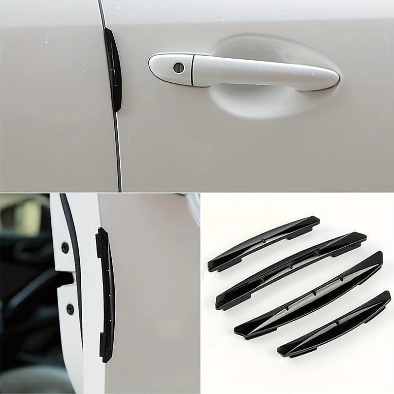 4PCS Car Door Edge Protectors - Anti-Scratch Collision Guard Stickers, Abrasion-Resistant Vehicle Door Protective Strips3