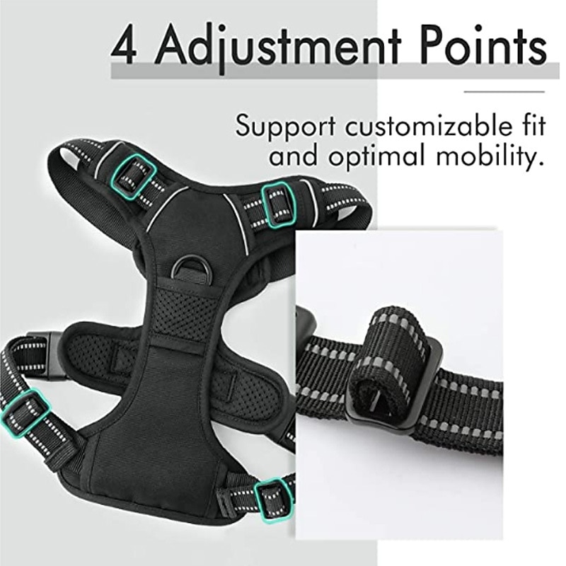 Pet Chest Strap Large Dog Vest Type Traction Rope Dog Chain4