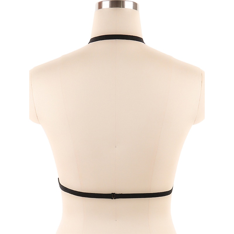 Women's Sexy Bodies Pure Color Lovers Hot Home Valentine's Day Bed Breathable Backless Hole Summer Spring Home Outfits4