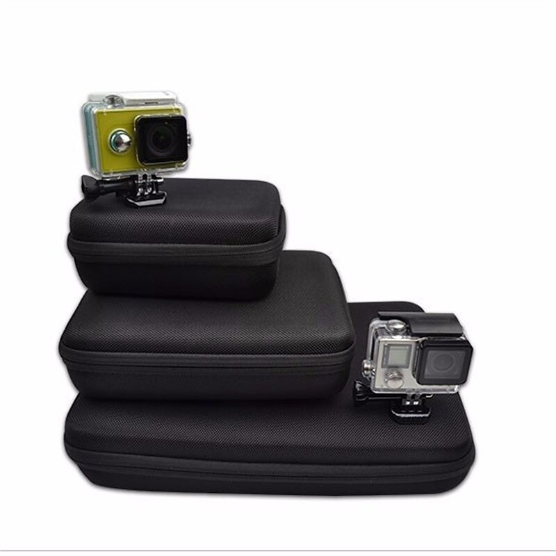 Super Anti-shock Portable Medium Storage Bag for GoPro and Other Sports Action Camera - Black3