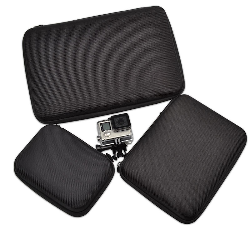 Super Anti-shock Portable Medium Storage Bag for GoPro and Other Sports Action Camera - Black2