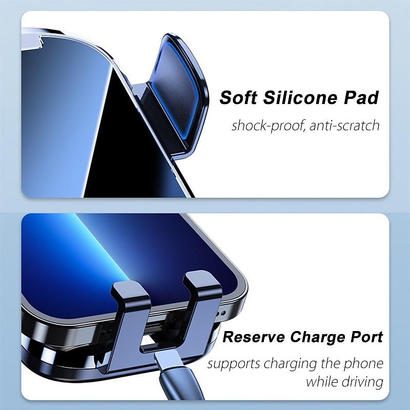 StarFire Universal Car Gravity Phone Holder Air Vent Hook Clip for iPhone Xiaomi Samsung Mobile Phone Stand In Car Mount Support Bracket3