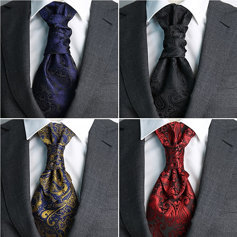 Men's Neckties Men Ties Adjustable Bow Plain Wedding Birthday Party