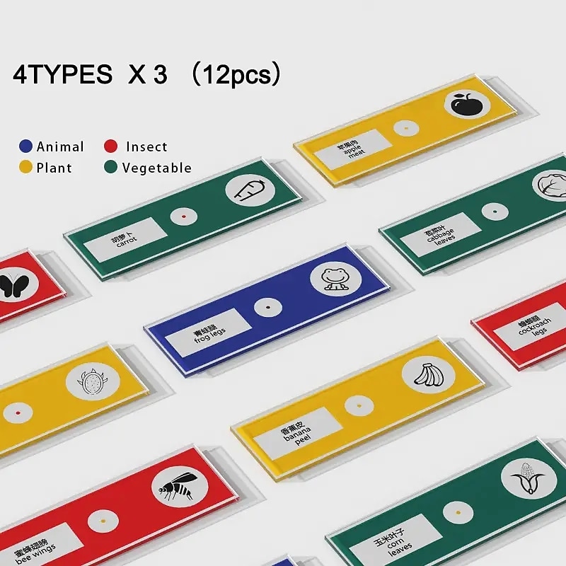 Microscope Children's Science Experiment Set for Primary and Middle School Students Electron optics Handheld Home Portable3
