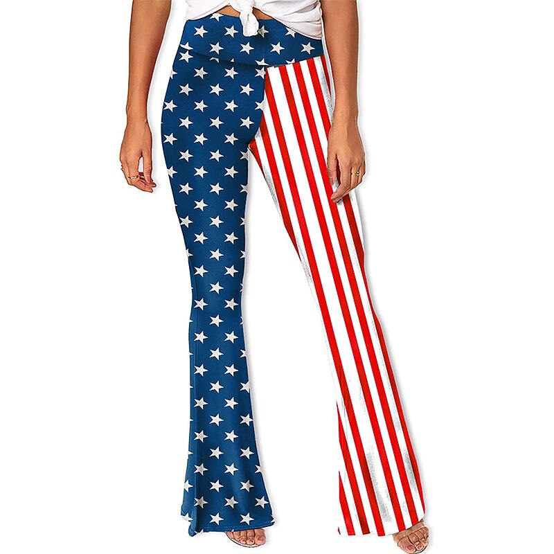 Retro Vintage 1960s 1970s Dude Funk Bell Bottom Pants Hippie Disco Fancy Dress Women's Daily Wear Pride Parade Pride Month Adults' Pants2