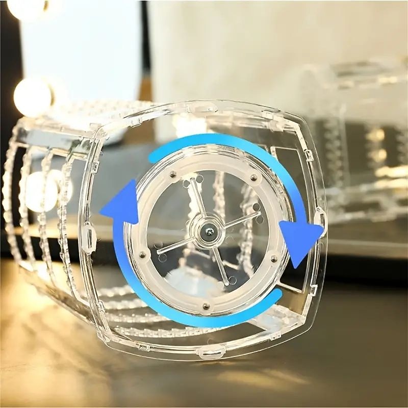 4-Tier 360° Rotating Earrings Holder: The Perfect Jewelry Organizer for Necklaces, Earrings, and Piercings!3