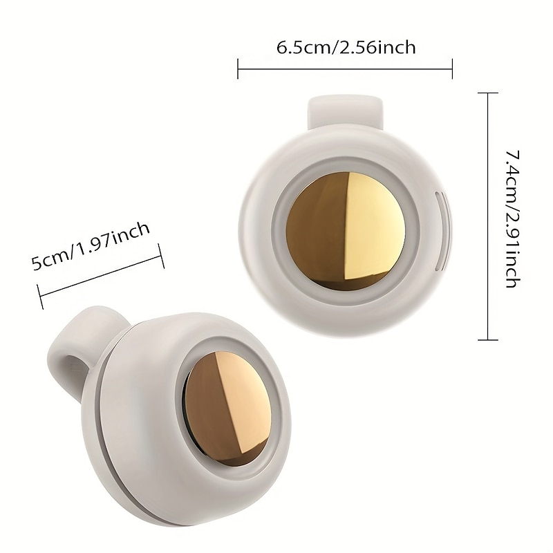 Neck Fan with Adjustable Lanyard – USB Rechargeable Hands-Free Fan with 3-Speed Cooling for Outdoor Use4