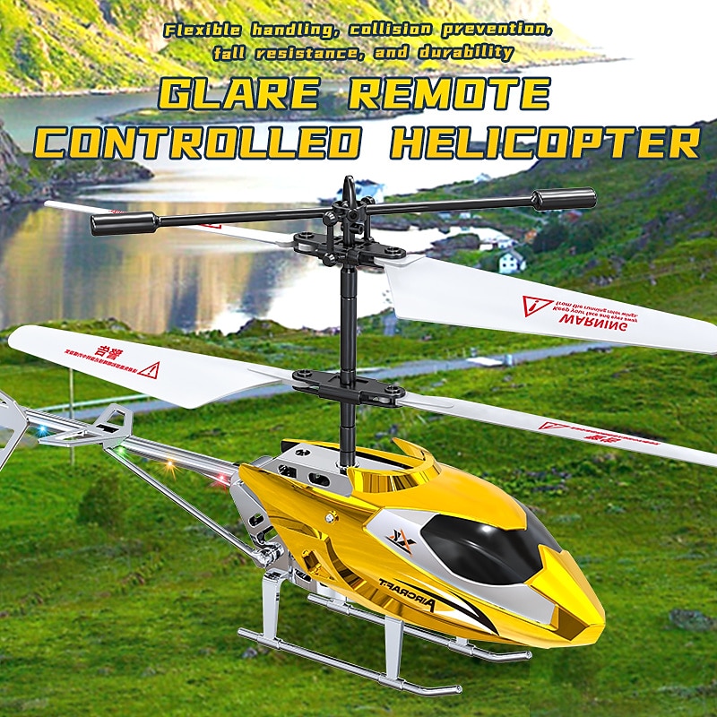 Rc Plane 2.5Ch Radio Control Helicopter Remote Control Airplane Mini Ufo Drone Aircraft Toy for Children Boy Birthday Gifts