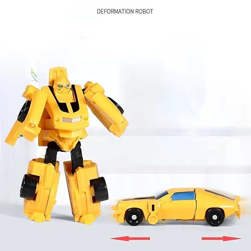 Transformation Toy Robot Mini Big Car Small Full Set Model Assembly Suit Boy Toy3