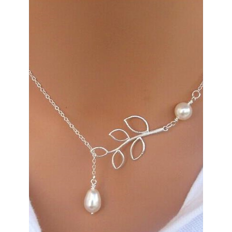 Women's necklace Fashion Outdoor Leaf Necklaces 6