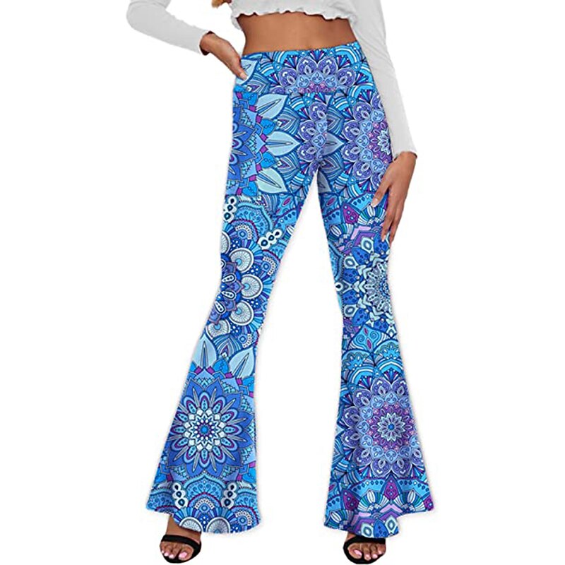 Retro Vintage 1960s 1970s Dude Funk Bell Bottom Pants Hippie Disco Fancy Dress Women's Kings Day Daily Wear Pride Parade Pride Month Adults' Pants2