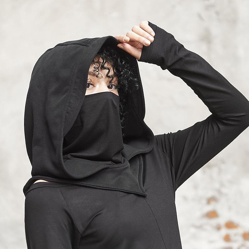 Punk & Gothic Medieval Mask Hooded Viking Ranger Archery Fancy Dress Men's Women's Halloween Carnival Party / Evening Adults' Mask All Seasons4