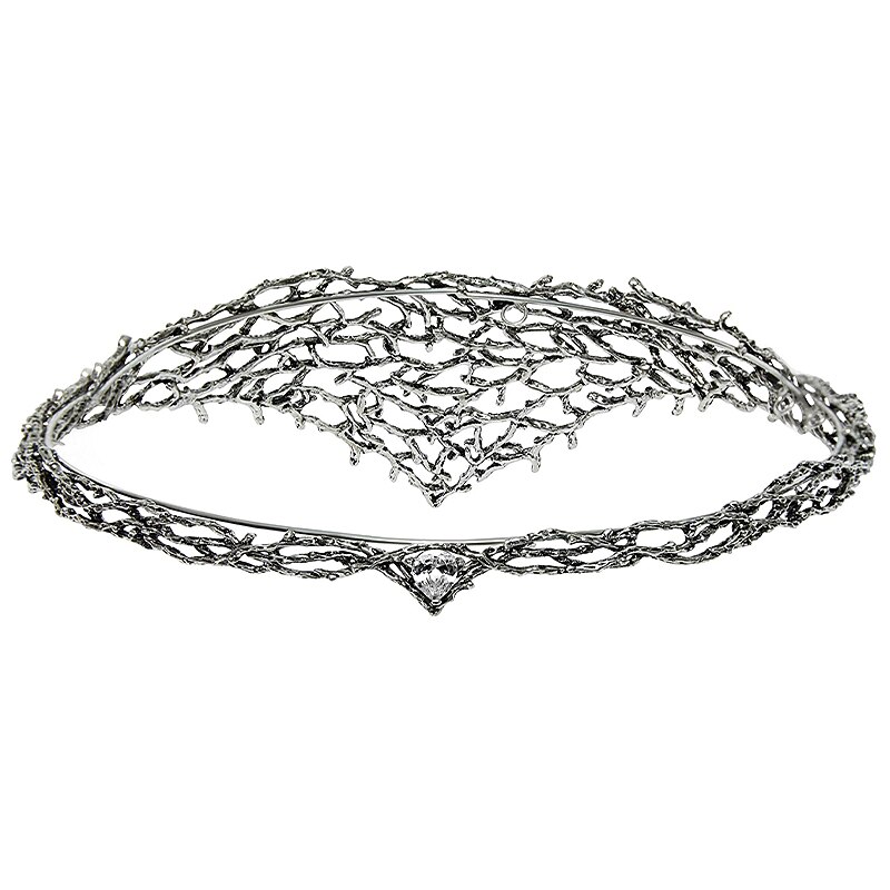 Elven Circlet Elf Crown - Evil Fairy Galadriel Silver Halo Headpiece Gothic Celtic Tiara Larp Headband Medieval Renaissance Jewelry Accessories Elf Costume for Women Girls4