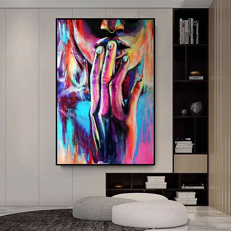 Abstract Woman Nude Canvas Painting Sexy Body Art Canvas Painting Print Sex Posters Wall Art Pictures Modern Bedroom Home Decor2