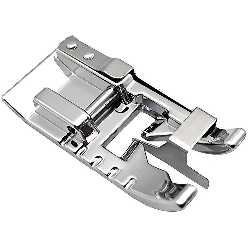 Stitch In Ditch Foot/Edge Joining Foot Sewing Machine Presser Foot, Fits All Low Shank Snap-On Singer, Brother, Babylock, Janome, Kenmore, White, Juki, New Home, Simplicity, Elna Etc.
