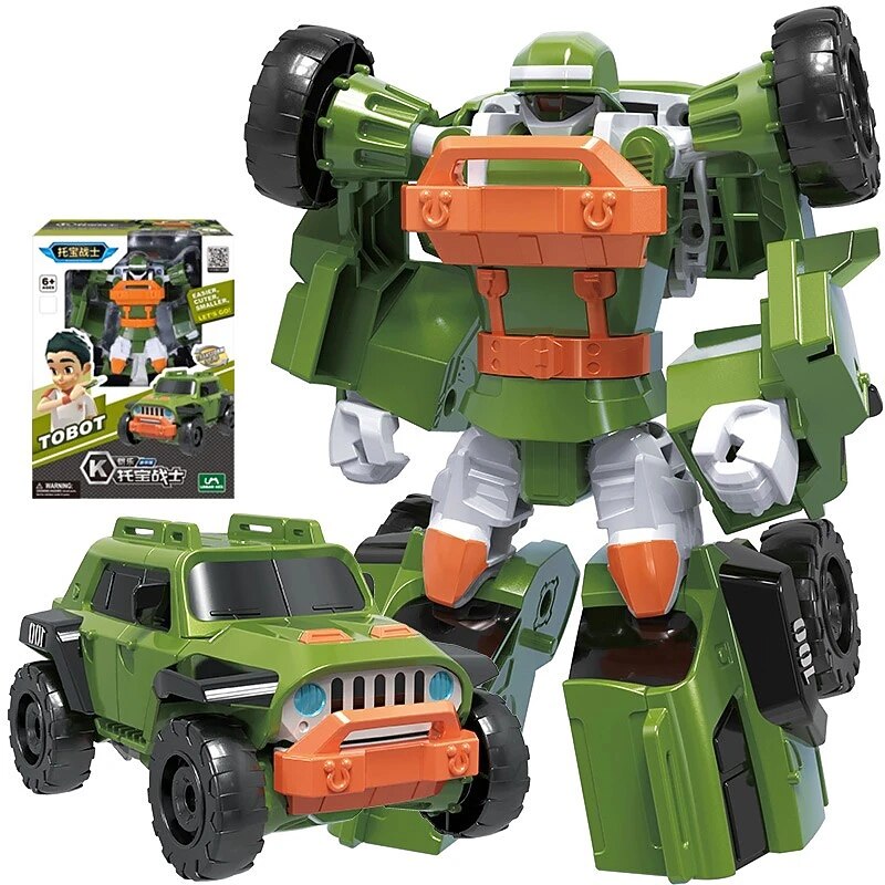 Mini Tobot Transformation Robot Toys Korea Cartoon Brothers Anime Tobot Deformation Car Airplane Toys for Children Gift2