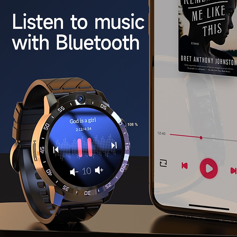 2023 Global Version 4G NET Smartwatch Android OS 1000mAH Battery 1.6 Screen Blood Pressure GPS Location Men Smart Watch3