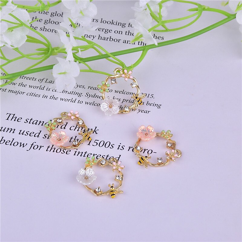 1 Pair Drop Earrings For Women's Birthday Gift Prom Alloy Classic Petal4