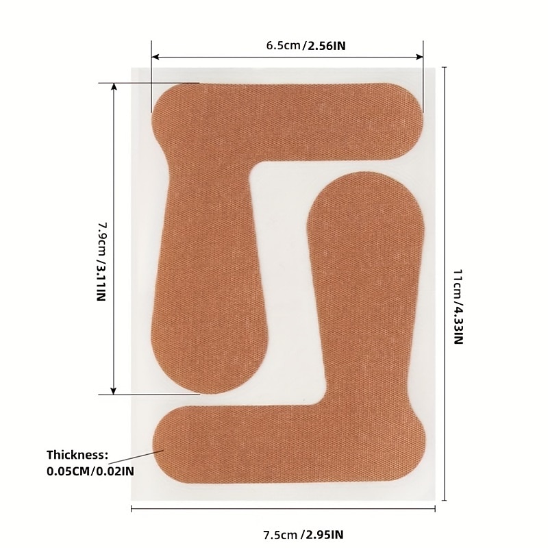 2 Pcs Waterproof Finger and Toe Protective Adhesive Bandages - Flexible and Breathable Blister Prevention Pads for Daily Use, Sports, and Outdoor Activities3