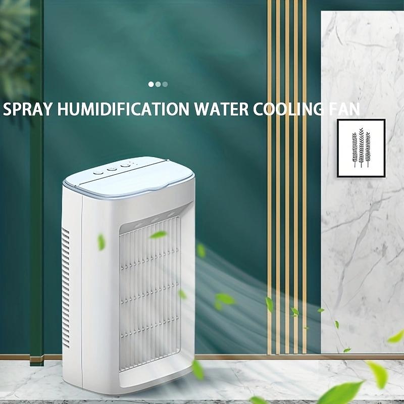 USB Personal Air Conditioner Fan – 3-Speed Portable Cooling Fan for Room, Office, Car, Outdoor, and Travel3