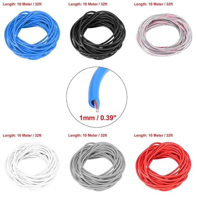 Universal Car Door Edge Protector Trim, 10M/5M Anti-Collision Rubber Moulding Strip, Scratch Guard for Auto Styling & Protection3