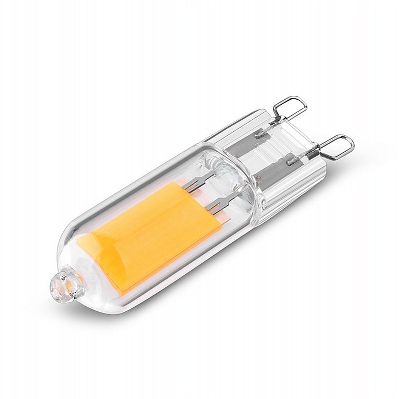 10pcs 2W LED Bi-pin Lights 200 lm G9/ G4 T 1 LED Beads COB Warm White/ White  Dimmable 220-240 V3
