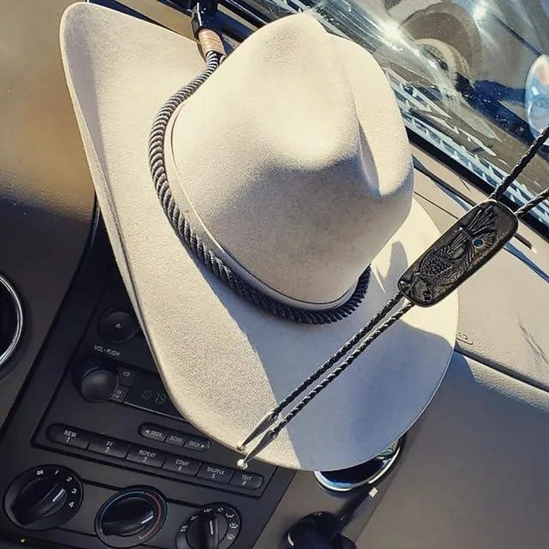 Hat Mounts, Cowboy Hat Mounts for Your Vehicle, Cowboy Hat Holder Rack for Truck SUV Car(Keep Hat Shape) - Hat Holder for Truck Seat Car Accessories Car Accessories4