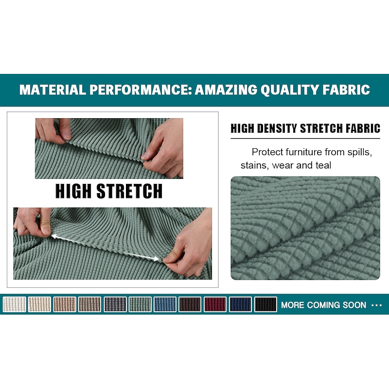 Stretch Bar Stool Cover Counter Stool Pub Chair Slipcover Burgundy Red Black for Dining Room Cafe Barstool Slipcover Removable Furniture Chair Seat Cover Jacquard Fabric with Elastic Bottom3