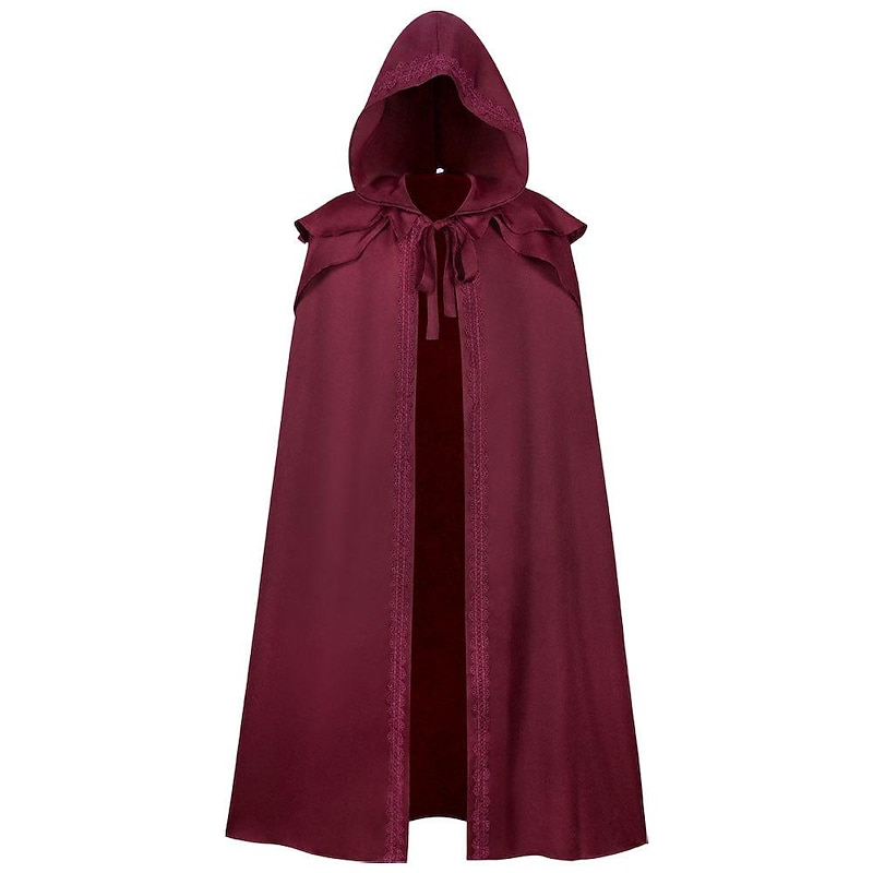 Plague Doctor Witches Vintage Punk & Gothic Medieval 18th Century 17th Century Cape Cosplay Costume Cloak Men's Women's Costume Vintage Cosplay Performance Stage Masquerade Cloak Halloween2