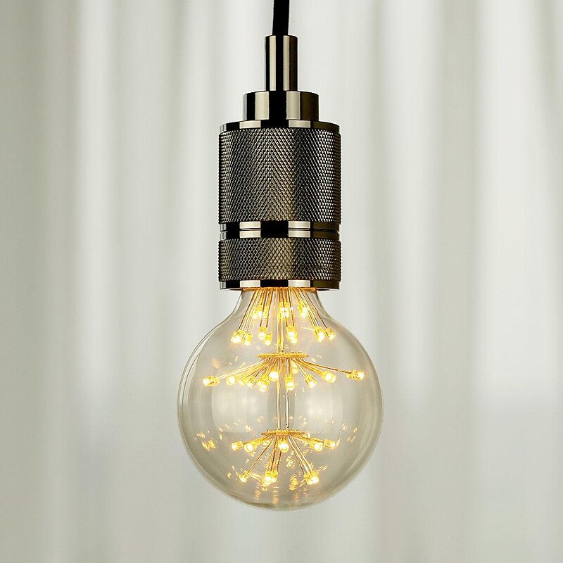 LED Vintage Edison Bulbs G125 Firework Shaped Bulbs 3W E26 E27 2300K Decorative Light Bulbs2
