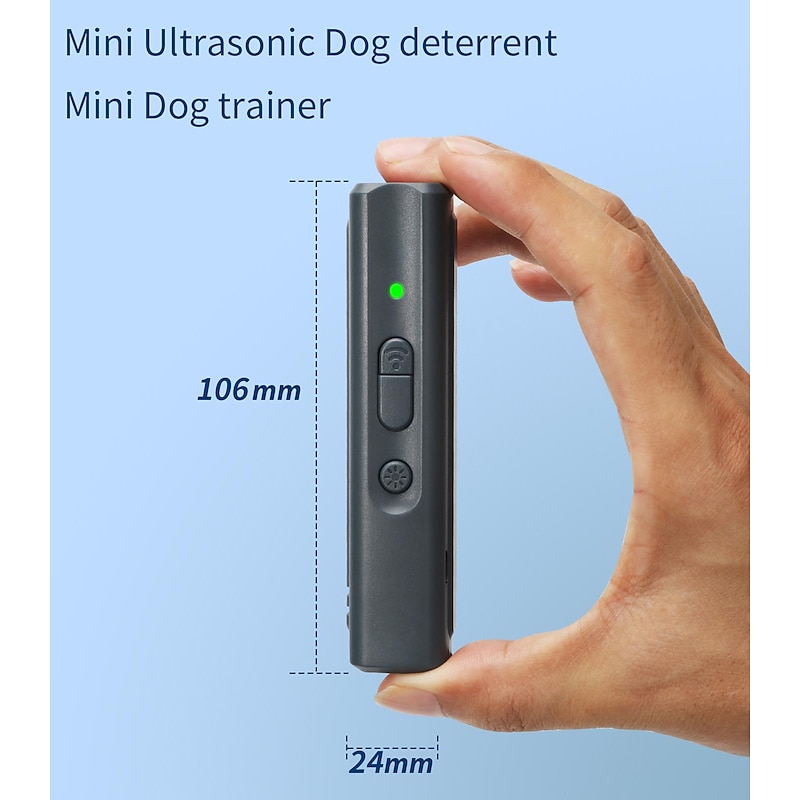 ultrasonic dog repellent new hot sale dog repellent with flashlight handheld bark stop dog repellent n114