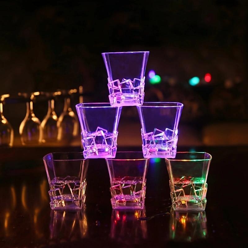 Oktoberfest LED Flash Cup 1 PC with Sensor Switch Whiskey Colorful Luminous Mug Water Induction Colorful Beer Mug for Bar Party Night Club4