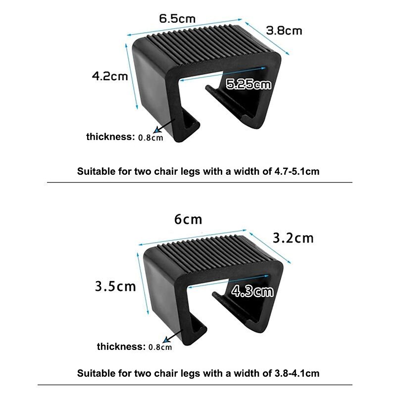 8pcs Extra Strong Connectors Garden Furniture Clips Polyrattan Furniture Clips for Lounge Set Clips Clips for Garden Furniture Set Module Outdoor Couch Patio Furniture3