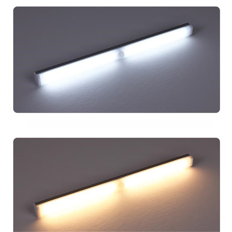 Under Cabinet Lighting, Motion Sensor Cabinet Light, Wireless LED Night Lights, Bedroom Decor Light, Detector Wall Decorative Lamp Staircase Closet Room Aisle Light4