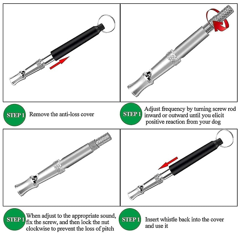 Ultrasonic Dog Whistle to Stop Barking for Dogs Recall Training Professional Silent Dog Whistle Control Devices Neighbors Dog4