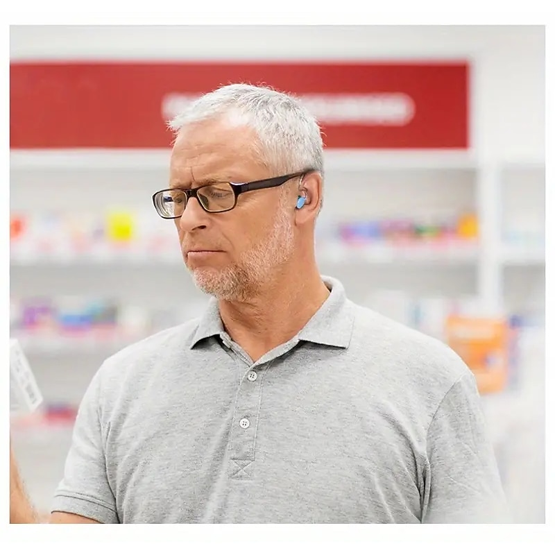 Mini Rechargeable Hearing Aid Digital Bte Hearing Aids Adjustable Tone Sound Amplifier Portable Deaf Elderly Digital Hearing Aid3