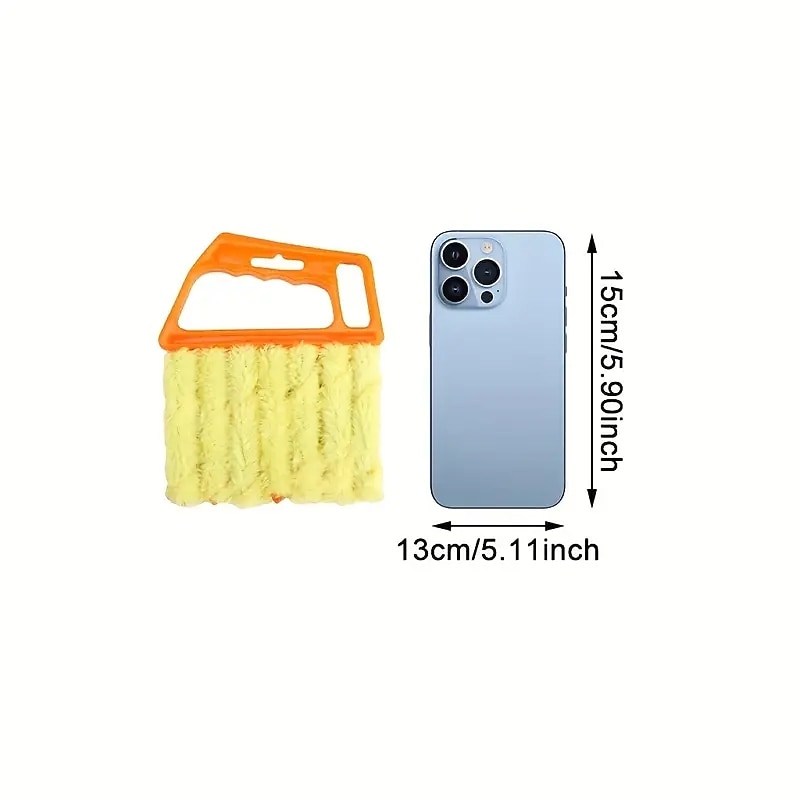 Detachable and Washable Blinds Cleaning Brush - Remove Dust and Dirt from Air Conditioner Outlets and Fans with Ease!4