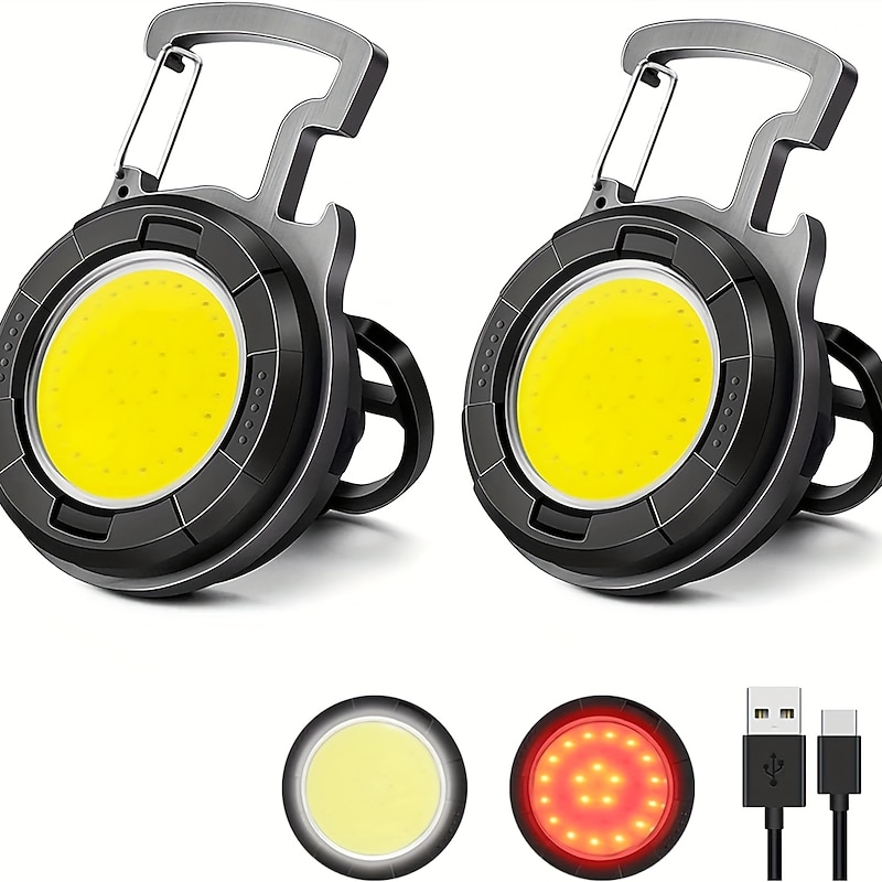 Mini LED Light Up Small Flashlight Keychain Lightfor Outdoor Emergency Lighting Portable Flashlight