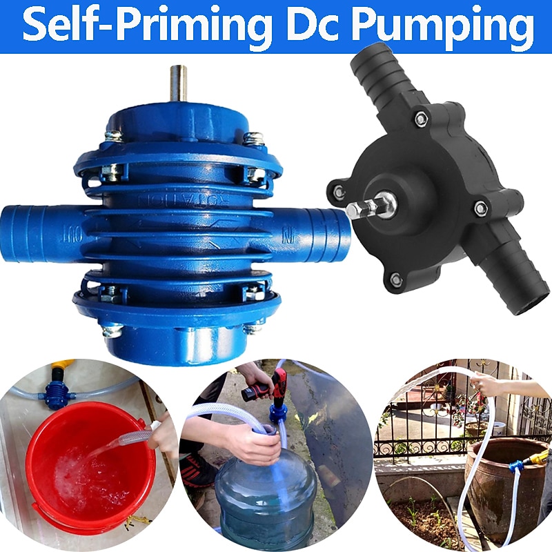 Water Pump Heavy Duty Self-Priming Hand Electric Drill Home Garden Centrifugal boat pump high pressure water pump