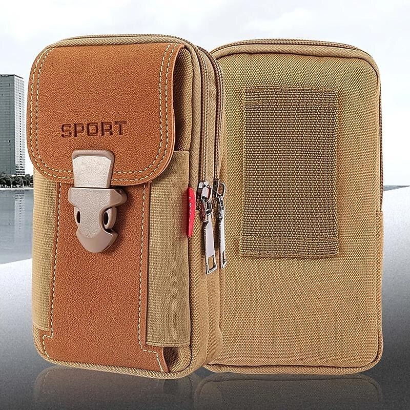New Sports Phone Bag Coin Purse Card Holder Easy To Carry Large Capacity Men's Sports Bag Hunting Survival Tool Pouch Outdoor Sports Hiking Cycling4