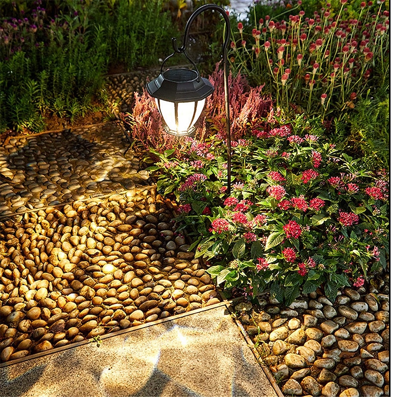 Outdoor Solar Garden Hanging Lantern Light Super Waterproof Solar Wall Lamp Villa Porch Courtyard Decoration Atmosphere Lights4