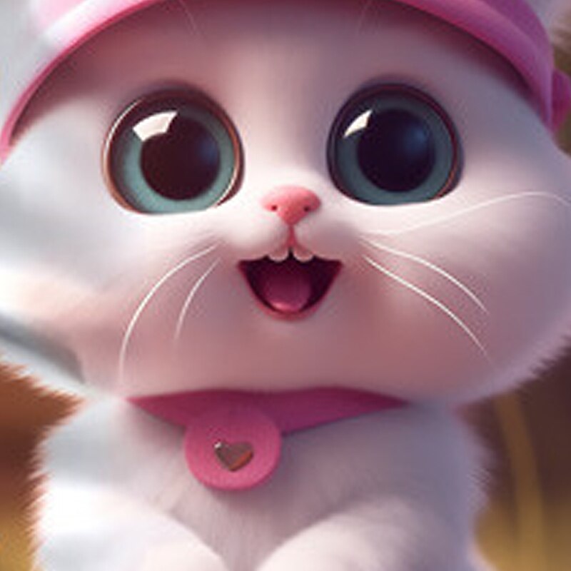 Girls' 3D Graphic Animal Cat T shirt Tee Short Sleeve 3D Print Summer Spring Active Fashion Cute Polyester Kids 4-12 Years Outdoor Casual Daily Regular Fit4