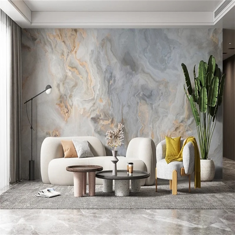 Cool Wallpapers Abstract Marble Wallpaper Wall Mural Wall Covering Sticker Peel and Stick Removable PVC/Vinyl Material Self Adhesive/Adhesive Required Wall Decor for Living Room Kitchen Bathroom4