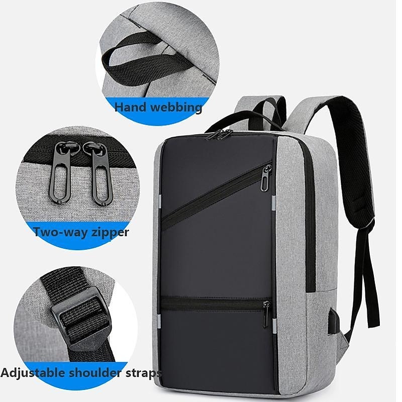 Laptop Usb Backpack School Bag Rucksack Anti Theft Men Backbag Travel Daypacks Male Leisure Backpack Women, Back to School Gift2