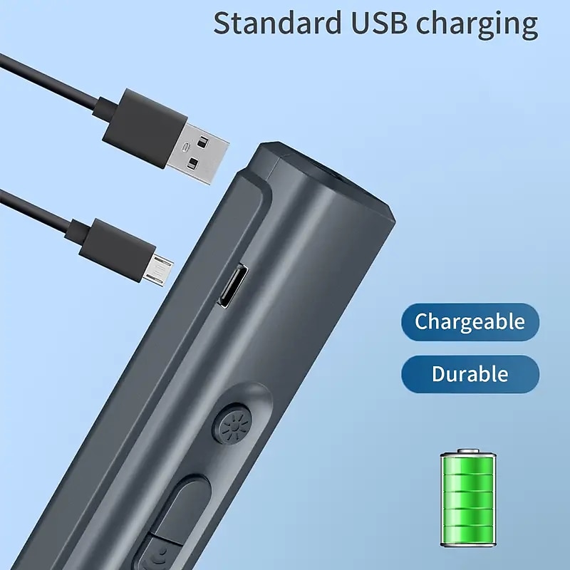 Rechargeable Ultrasonic Dog Bark Deterrent Control Your Dog's Barking Instantly & Safely4