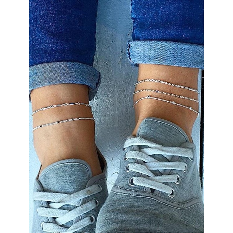 Women's Fashion Outdoor Geometry Anklet2