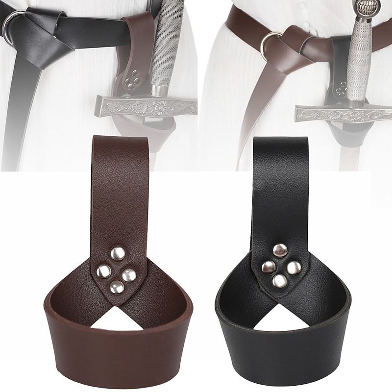 Warrior Knight Ritter Retro Vintage Medieval Renaissance Waist Belt Men's Women's Costume Vintage Cosplay Party / Evening Belt