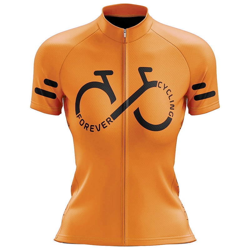 Women's Cycling Jersey Graphic Funny Short Sleeve Bike Jersey Top with 3 Rear Pockets Mountain Bike MTB Road Bike Cycling Quick Dry Reflective Strips Back Pocket Moisture Wicking Sports Black White4