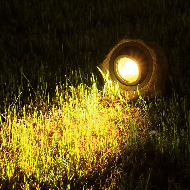 Solar Outdoor Simulation Rock Lights - Waterproof LED Pathway & Garden Spotlight, Solar Path Light for Lawn & Landscape Decor4