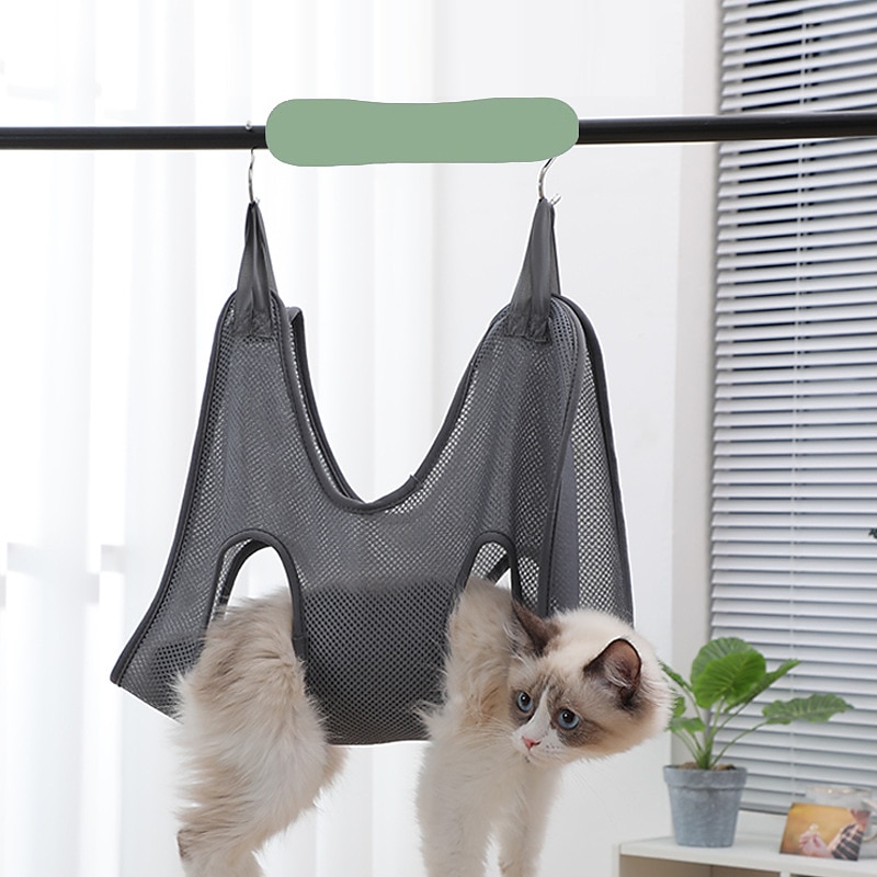 Cat Beauty Hammock Cat Nail Clipper Anti Scratch And Anti Bite Cat Hammock Bath Tool Pet Cleaning Hammock Hanging Type3